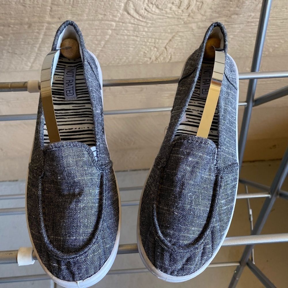 NOT RATED Mackerel Moc Canvas Slip On Sneaker